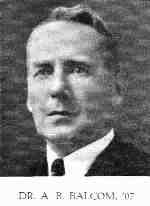 Dr. A.B. Balcom Sr.